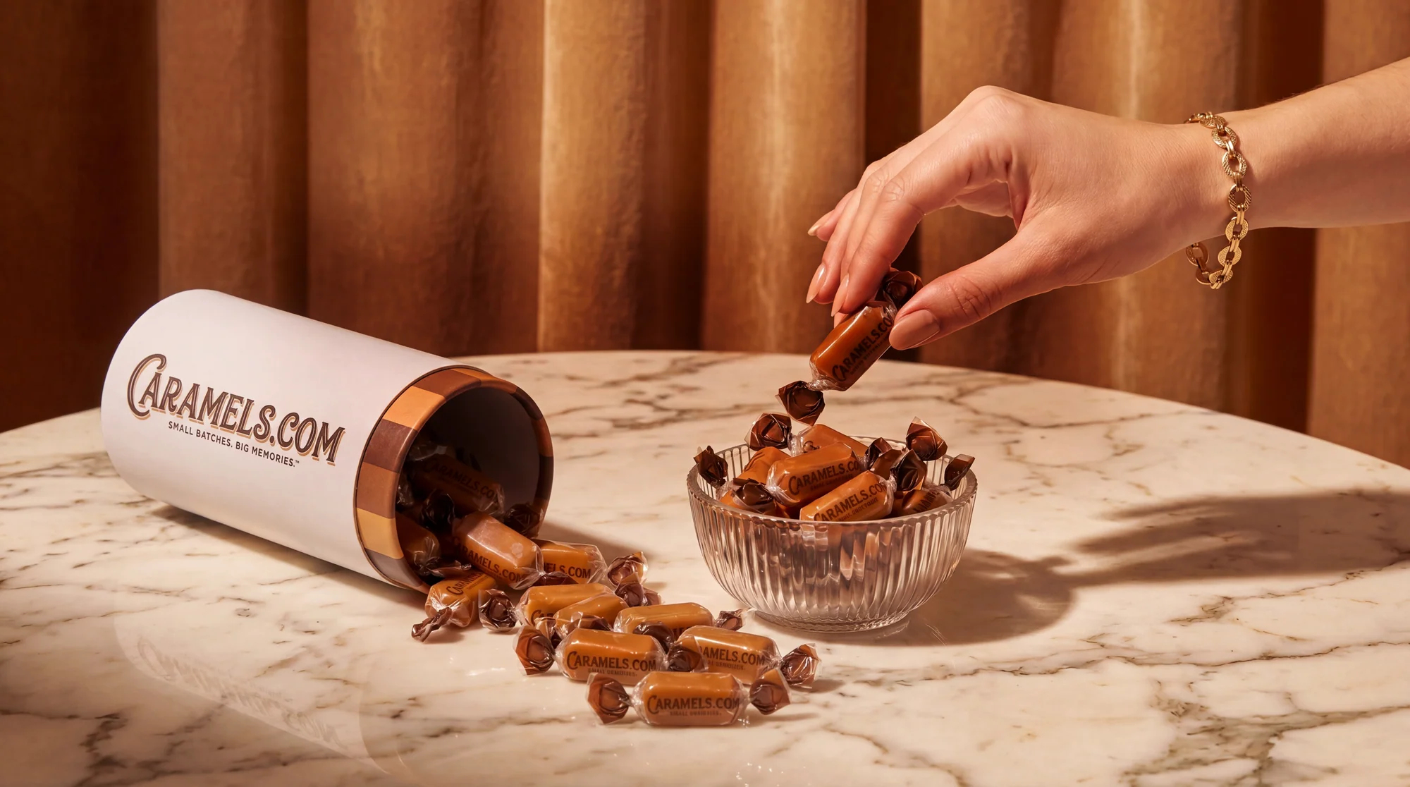 Artisanal Caramels, Hand-Poured Daily